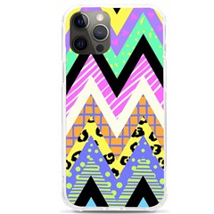 Zigzag-1 Iphone 12 Pro Max Tpu Uv Print Case by nateshop