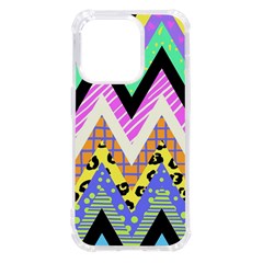 Zigzag-1 Iphone 14 Pro Tpu Uv Print Case by nateshop