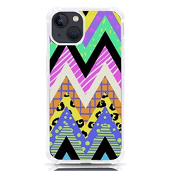 Zigzag-1 Iphone 13 Tpu Uv Print Case by nateshop