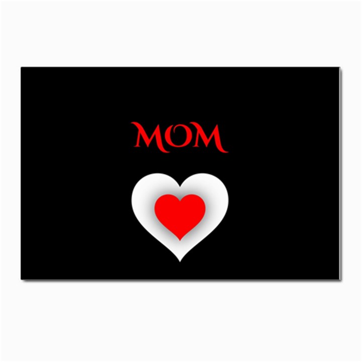 Mom And Dad, Father, Feeling, I Love You, Love Postcards 5  x 7  (Pkg of 10)