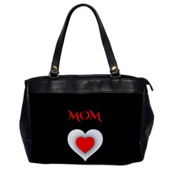 Mom And Dad, Father, Feeling, I Love You, Love Oversize Office Handbag by nateshop