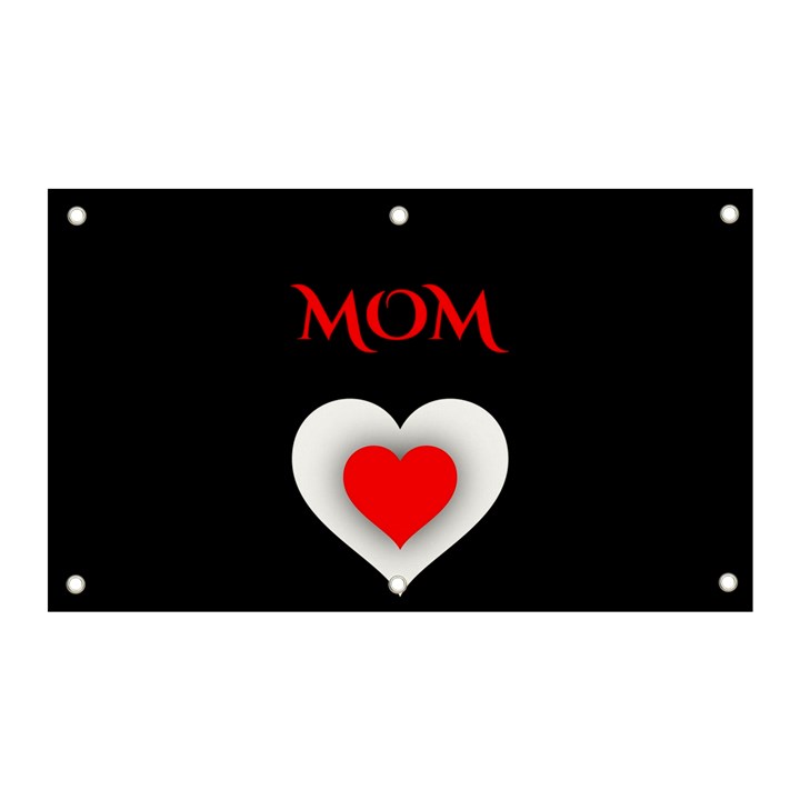 Mom And Dad, Father, Feeling, I Love You, Love Banner and Sign 5  x 3 