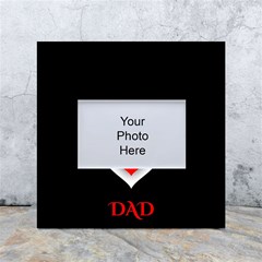 Mom And Dad, Father, Feeling, I Love You, Love White Box Photo Frame 4  X 6  by nateshop