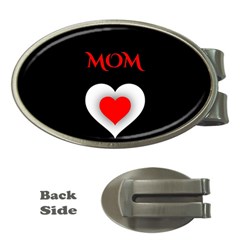 Mom And Dad, Father, Feeling, I Love You, Love Money Clips (oval)  by nateshop