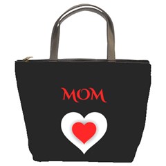 Mom And Dad, Father, Feeling, I Love You, Love Bucket Bag by nateshop