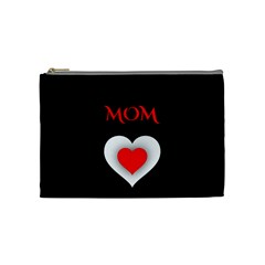 Mom And Dad, Father, Feeling, I Love You, Love Cosmetic Bag (medium)