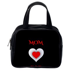 Mom And Dad, Father, Feeling, I Love You, Love Classic Handbag (one Side) by nateshop