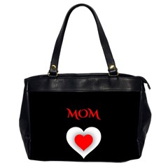 Mom And Dad, Father, Feeling, I Love You, Love Oversize Office Handbag (2 Sides) by nateshop