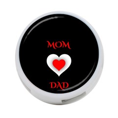 Mom And Dad, Father, Feeling, I Love You, Love 4-port Usb Hub (one Side) by nateshop