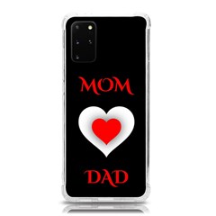 Mom And Dad, Father, Feeling, I Love You, Love Samsung Galaxy S20plus 6 7 Inch Tpu Uv Case by nateshop