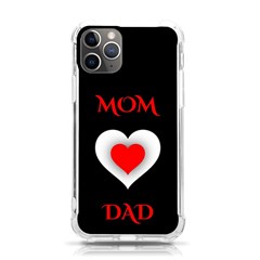 Mom And Dad, Father, Feeling, I Love You, Love Iphone 11 Pro 5 8 Inch Tpu Uv Print Case by nateshop