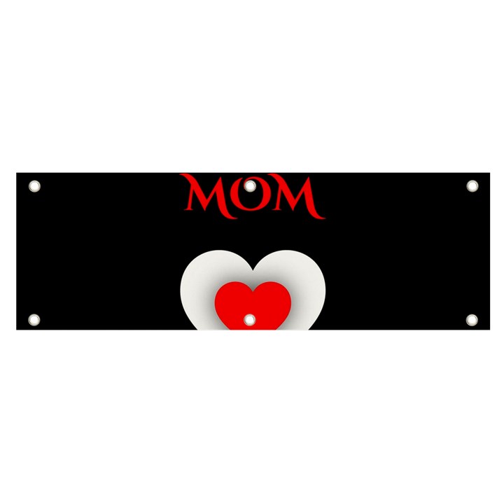 Mom And Dad, Father, Feeling, I Love You, Love Banner and Sign 6  x 2 