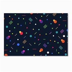 Abstract Minimalism Digital Art, Postcard 4 x 6  (pkg Of 10) by nateshop