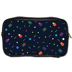 Abstract Minimalism Digital Art, Toiletries Bag (one Side) by nateshop