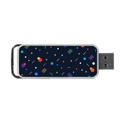 Abstract Minimalism Digital Art, Portable Usb Flash (one Side) by nateshop