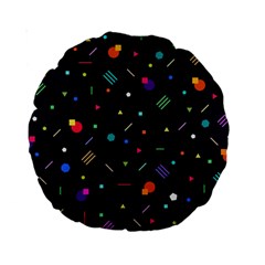 Abstract Minimalism Digital Art, Standard 15  Premium Round Cushions by nateshop