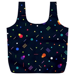 Abstract Minimalism Digital Art, Full Print Recycle Bag (xl) by nateshop