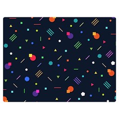 Abstract Minimalism Digital Art, Premium Plush Fleece Blanket (extra Small) by nateshop