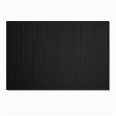 Black, Background, Simple Postcards 5  X 7  (pkg Of 10) by nateshop