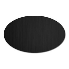 Black, Background, Simple Oval Magnet by nateshop