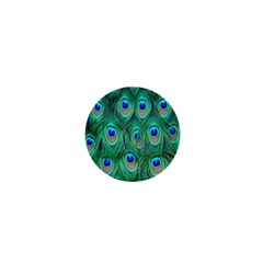 Feather, Bird, Pattern, Peacock, Texture 1  Mini Buttons by nateshop