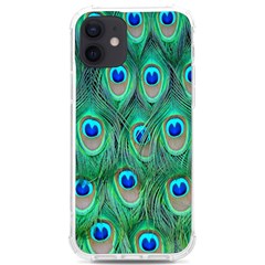 Feather, Bird, Pattern, Peacock, Texture Iphone 12/12 Pro Tpu Uv Print Case by nateshop