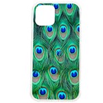 Feather, Bird, Pattern, Peacock, Texture iPhone 12 Pro max TPU UV Print Case Front