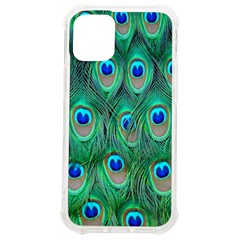 Feather, Bird, Pattern, Peacock, Texture Iphone 12 Mini Tpu Uv Print Case	 by nateshop