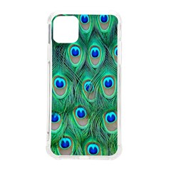 Feather, Bird, Pattern, Peacock, Texture Iphone 11 Pro Max 6 5 Inch Tpu Uv Print Case by nateshop