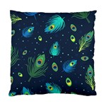 Feather, Bird, Pattern, Standard Cushion Case (Two Sides) Back