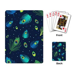 Feather, Bird, Pattern, Playing Cards Single Design (rectangle) by nateshop