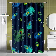 Feather, Bird, Pattern, Shower Curtain 48  X 72  (small)  by nateshop