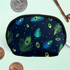 Feather, Bird, Pattern, Accessory Pouch (medium) by nateshop