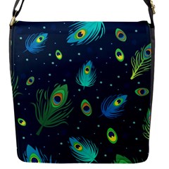 Feather, Bird, Pattern, Flap Closure Messenger Bag (s) by nateshop