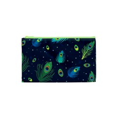 Feather, Bird, Pattern, Cosmetic Bag (xs) by nateshop