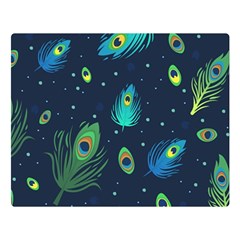 Feather, Bird, Pattern, Premium Plush Fleece Blanket (large) by nateshop