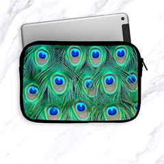 Peacock Feathers, Bonito, Bird, Blue, Colorful, Feathers Apple Ipad Mini Zipper Cases