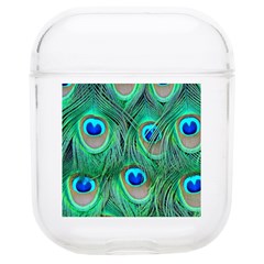 Peacock Feathers, Bonito, Bird, Blue, Colorful, Feathers Soft Tpu Airpods 1/2 Case by nateshop