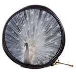 White Feathers, Animal, Bird, Feather, Peacock Mini Makeup Bag Front