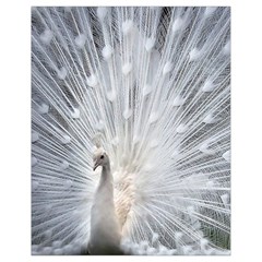 White Feathers, Animal, Bird, Feather, Peacock Drawstring Bag (small) by nateshop