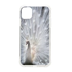 White Feathers, Animal, Bird, Feather, Peacock Iphone 11 Tpu Uv Print Case by nateshop