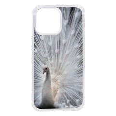 White Feathers, Animal, Bird, Feather, Peacock Iphone 14 Pro Max Tpu Uv Print Case by nateshop