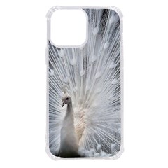 White Feathers, Animal, Bird, Feather, Peacock Iphone 13 Pro Max Tpu Uv Print Case by nateshop