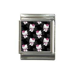 Hello Kitty, Pattern, Supreme Italian Charm (13mm) by nateshop