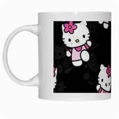 Hello Kitty, Pattern, Supreme White Mug by nateshop