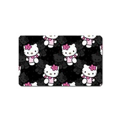 Hello Kitty, Pattern, Supreme Magnet (name Card) by nateshop