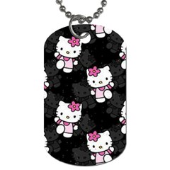 Hello Kitty, Pattern, Supreme Dog Tag (one Side) by nateshop