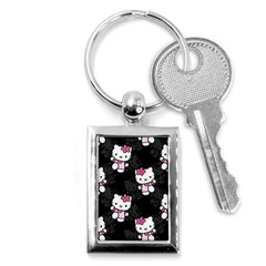 Hello Kitty, Pattern, Supreme Key Chain (rectangle) by nateshop