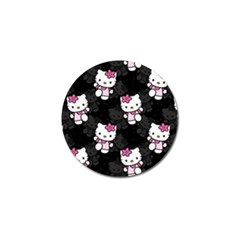 Hello Kitty, Pattern, Supreme Golf Ball Marker (10 Pack) by nateshop