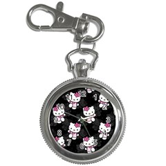 Hello Kitty, Pattern, Supreme Key Chain Watches by nateshop